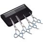Vhabob Dog Grooming Scissors set with Safety Round Tips, Sharp and Durable Dog Scissors for Grooming - Thinning, Straight, Curved dog Shears and Comb for Cat Pet