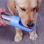Sofunii Dog Water Bottle for Walking, Portable Pet Travel Water Drink Cup Mug Dish Bowl Dispenser, Made of Food-Grade Material Leak Proof & BPA Free - 15oz Capacity (Blue)