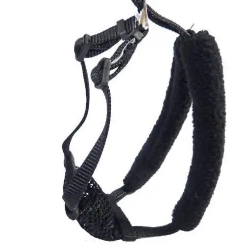 Yuppie Puppy Medium Black Anti Pull Mesh Dog Harness Neck Sizes 10''-16'' Yuppie Puppy Medium Black Anti Pull Mesh Dog Harness Neck Sizes 10''-16''