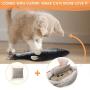 CHARMINER Cat Toys Fish, Moving Fish Cat Toy, Cat Fish Toys for Indoor Cats, Plush Interactive Cat Toys for Cat Exercise, Cat Kitten Kitty Interactive