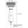 iPettie Pet Hair Dryer, Quiet, 2 Heat Settings & Portable Dog Dryer with Slicker Brush, Professional Home Grooming Furry Drying Blower for Small Large Cat Dog, Optional in Two Different Brushes