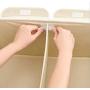 Morezi Large Dog Toys Storage Box Canvas Storage Basket Bin Organizer with Lid - Perfect Collapsible Bin for Organizing Dog Cat Toys and Accessories