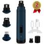 Slopehill Dog Nail Grinder, Professional 2-Speed Electric Rechargeable Dog Nail Trimmer Painless Paws Grooming & Smoothing Claw Grinder for Small Medium Large Dogs & Cats