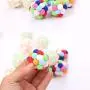 ocijf179 Pet Balls Cat Exercise Toy Plush Handmade Soft Training Ball Interactive Play Pet Supply - Multicolor ocijf179 Pet Balls Cat Exercise Toy Plush Handmade Soft Training Ball Interactive Play Pet Supply - Multicolor