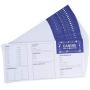 Juvale Dog Vaccination Record – 24 Pack Dog Vaccines, Puppy Shot Record, Pet Health Record for Canine, White, 4.9 x 3.4 Inches