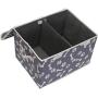 Brabtod Canvas Dog Toy Storage - for Dog Toy Basket for organizing Dog cat Toys and Dog Stuff-Bone Claw