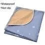 Washable & Absorbent Pet Pee Pad and Non-Slip Premium Pee Pads for Dogs(2 Pack), Waterproof Puppy Training Pads Reusable Dog Splat Floor Mat for Potty Training, Travel
