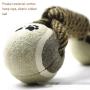 Dog Toy Ball Dog molars Tennis Cotton Rope Dumbbell-Shaped Toy Ball Suitable for Medium and Large Dogs Dog Toy Ball Dog molars Tennis Cotton Rope Dumbbell-Shaped Toy Ball Suitable for Medium and Large Dogs