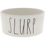 Rae Dunn Ceramic Pet Bowl Dog Cat Dish Slurp 6 Inch