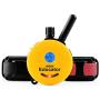 Bundle of 2 Items - E-Collar - ET-302 - Half a Mile Remote Waterproof Two Dog Trainer Mini Educator - Static, Vibration and Sound Stimulation Collar With PetsTEK Dog Training Clicker Training Kit