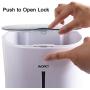 WOPET Automatic Pet Feeder Food Dispenser for Cats and Dogs–Features: Distribution Alarms, Portion Control, Voice Recorder, & Programmable Timer for up to 4 Meals per Day