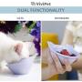 ViviPet 丨Mini Kitten Bowl in Pastel Color, cat Shaped Bowls, use for Sauce Dish and Snack Dish