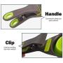 THE MIMIS Pet Dog Cat Folded Food Scoop Spoon Sealing Clip Measuring Cup，Collapsible Storage Puppy Bowl Doggie Snack Measuring Cup
