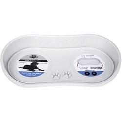PETMAKER Non Skid Pet Bowl Tray grey, Original