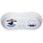 PETMAKER Non Skid Pet Bowl Tray grey, Original
