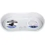 PETMAKER Non Skid Pet Bowl Tray grey, Original PETMAKER Non Skid Pet Bowl Tray grey, Original