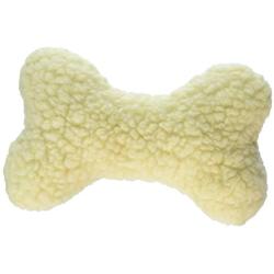 Boss Pet Products Products 08807 Diggers Fleece Plush Characters Cuddly Bone Shape Dog Toy with Squeaker