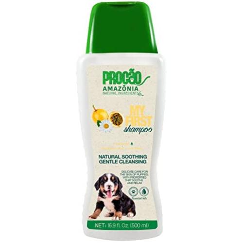 PROCÃO: Pet Shampoo Basics - Sustainably Sourced from Amazon Rainforest - No Parabens or Dyes - Tearless - Essential Oils