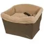 PetSafe Happy Ride Jumbo Booster Seat for Dogs - Elevated Pet Bed for Cars, Trucks and SUVs - Supports Pets up to 30 lb - Multiple Styles, Includes Tether