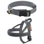 XS Size Puppy Dog Collar Nylon Adjustable No Pull Dog Harness Small Dog Harness with Padded