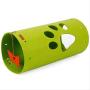 ''N/A'' Cat Tunnel Can Be Used for Indoor Cat Play with Bell Butterfly Toy DIY Stitching