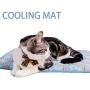 NACOCO Pet Cooling Mat Cat Dog Cushion Pad Summer Cool Down Comfortable Soft for Pets and Adults