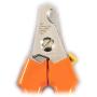 Toysdone Large Dog Nail Clippers Precision Professional Grade Claw Care Orange Handled