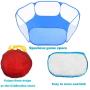 GABraden Small Animals Tent,Reptiles Cage,Breathable Transparent Pet Playpen Pop Open Outdoor/Indoor Exercise Fence,Portable Yard Fence