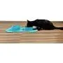 Wonderfur - Collapsible Dog Bowl, Foldable Travel Pet Double Expandable Large Feeding Mat Cup Dish Portable Cat Feeder Rolling Non Slip No Skid Silicone Bowl