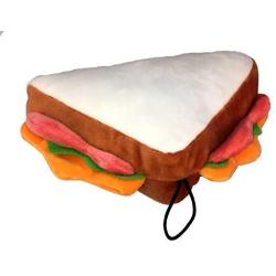 Petlou Durable Plush Food Collection Dogs and Cats Squeak Toys.
