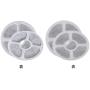 DAUERHAFT 6 Pcs Pet Water Fountain Replacement Carbon Filters, Active Carbon,Lasts 3‑4 Weeks,Convenient to Operate and Clean