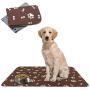 SCENEREAL Waterproof and Non-Slip Dog Food Mat - 2 Pack Pet Feeding Mat - Dog Mat for Bowls 2 Treat Mat for Dogs Cats