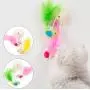 Cat Spring Fur Toy, Mouse Shaped Toys with Suction Cup Pets Novelty Gift Durable Interactive Toys Scratching Post Tower for Cat Kitten