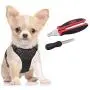 rabbitgoo Dog Harness & Dog Nail Clippers with File Set - Adjustable No Pull Dog Vest with Leash Clips(S) | Safety Pet Nail Trimmer Cat Claw Grooming Tool Painless Paw Scissors(Black Red) rabbitgoo Dog Harness & Dog Nail Clippers with File Set - Adjustable No Pull Dog Vest with Leash Clips(S) | Safety Pet Nail Trimmer Cat Claw Grooming Tool Painless Paw Scissors(Black Red)