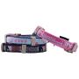 ThinkPet Cute Puppy Dog Collar and Lead Set Colorful Strong Adjustable for Small Dogs