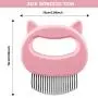 3 Pieces Pet Hair Removal Comb,Cat Comb Massager Relaxing Pet Brush,Pet Fur Grooming Brush for Removing Knots Tangles Fur,DeShedding Tool for Rabbits, Cats, Dogs (blue&pink&green) 3 Pieces Pet Hair Removal Comb,Cat Comb Massager Relaxing Pet Brush,Pet Fur Grooming Brush for Removing Knots Tangles Fur,DeShedding Tool for Rabbits, Cats, Dogs (blue&pink&green)