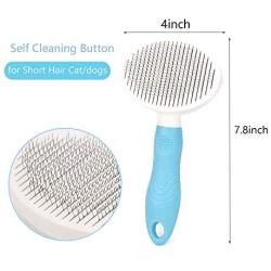 Cat Brush, Dog Hair Remover for Shedding and Grooming, Comb for Small Dog Supplies