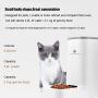 FUNLULA FUNLULA FUNLULA Pet Food Feeder and Water Feeder Self-Dispensing Gravity Automatic Dispenser Bundle Station Device Set for Large Middle Small Cats Dogs Kitten Puppy