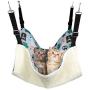 YMTECH Cat Hammock Bed - Pet Cage Hammock with Adjustable Straps, Suitable for Cats, Puppies and More Small Animals