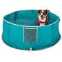 MYPET North States Pool - Portable, Foldable, Extra Large, Pet Bath/Pet Swimming Pool. Shampoo Caddy, Leash Retainer Clip and Carrying Bag Included. No Tools Necessary. (48'' Diameter, Teal)
