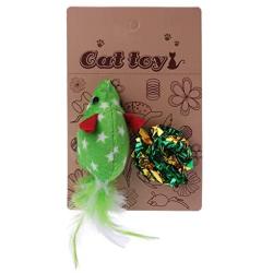 TeemorShop Mice Animal Cat Toys Catnip Toy Christmas Pet Products for Kittens