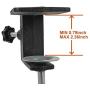 confote Pet Grooming Adjustable Arm with Clamp Dog Grooming Loop and No Sit Haunch Holder Stainless Steel Innovative Portable Grooming Arms