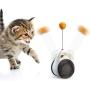 HBirdPc Cat Chase Toy, Interactive Kitten Swing Toys,Balanced Ball Tumbler Automatic Toys, Stimulate Hunting Instinct Kitty Funny Chaser Pet Toy with Catnip for Indoor Play