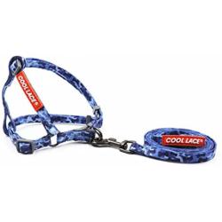 COOL LACE Dog Harness Durable Dog Leash Adjustable Dog Collar Dog Leash Harness for Small Medium Dogs