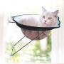 OVIDA Cat Hammock Cat Window Perches Cat Window Capsule Bed Safety Kitten Pet Space Saving Seat with Suction Cups, Holds Up to 22 Lbs