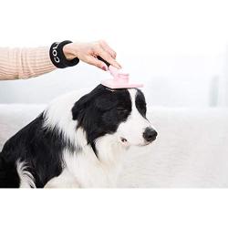 Anyifan Cat Dog Brush for Shedding, Self Cleaning Slicker Brush for Small Medium Dog Cat, Pet Grooming Brush for Long and Short Hair, Soft Grip Handle