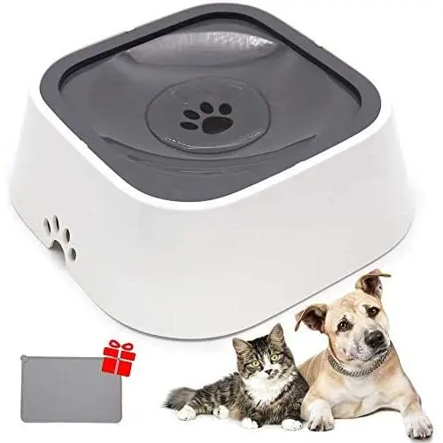 Didog Dog Water Bowls No-Spill Pet Slow Feeder Drink Bowls, Splash Proof & Vehicle Carried Travel Water Bowls, BPA Free Material, 35oz (1L) Drinking for Dogs & Cats Didog Dog Water Bowls No-Spill Pet Slow Feeder Drink Bowls, Splash Proof & Vehicle Carried Travel Water Bowls, BPA Free Material, 35oz (1L) Drinking for Dogs & Cats