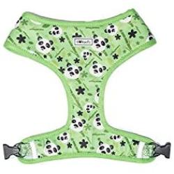 Bulltastic Panda Dream Reversible Dog Harness – Reversible, Comfortable, Adjustable, Easy to Clean – Fits Bulldogs, Pugs, and Other Dog Breeds