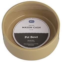 Mason Cash Cane Ceramic Dog Bowl, 6-inch