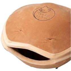 Dorayaki ,cat Bed , Winter Warm ,Closed Dual-use Four Seasons, cat House Kennel (Small)